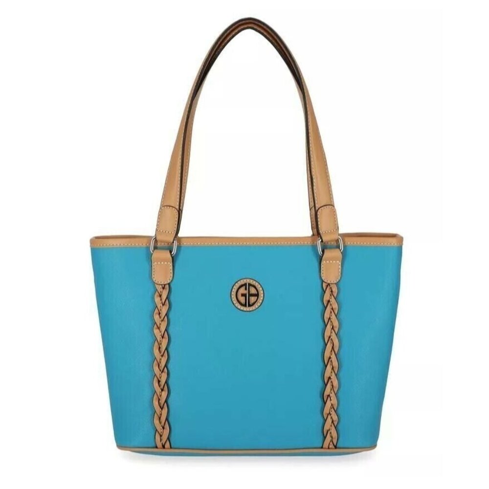 Giani Bernini Safiano Woven Tote